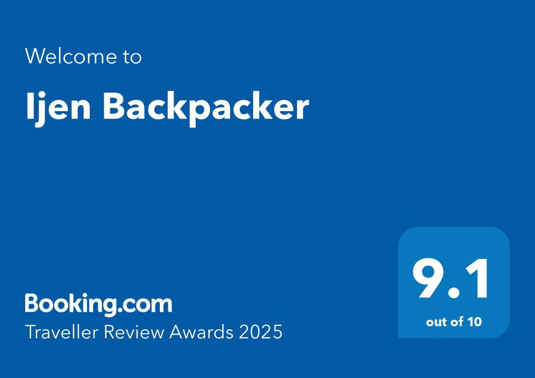 バニュワンギ Ijen Backpackerホステル エクステリア 写真